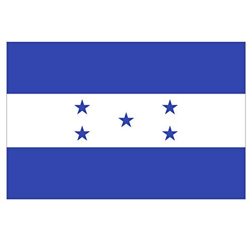 Supstick Lot de 8 Autocollants Stickers Drapeau de Pays Nation Honduras Format 3x2cm