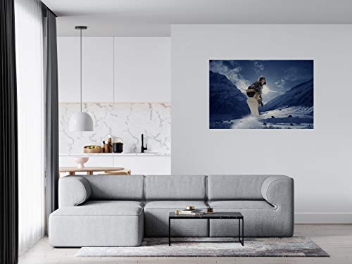 Panorama Alu 60x40cm - Tableau Décoration Murale - Accroche Facile - Photo Image Artistique Photographie