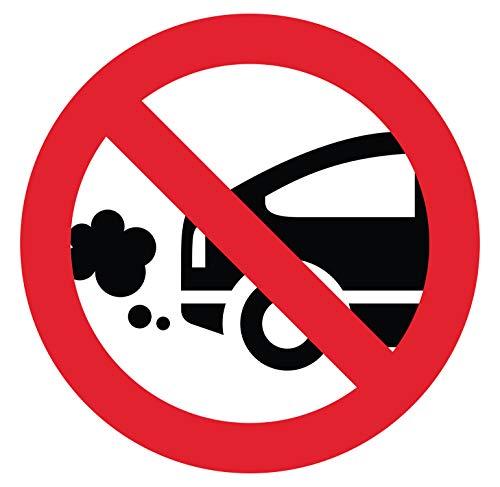 Autocollant Stickers Interdit de polluer Diamètre 5x5cm - supstick.fr