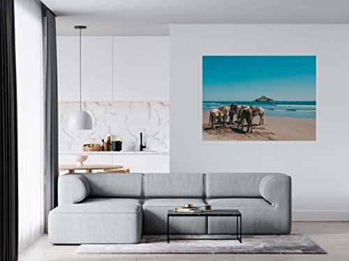 Panorama Alu 60x90cm - Tableau Décoration Murale - Accroche Facile - Photo Image Artistique Photographie