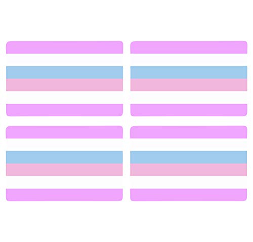 Supstick Drapeau Bigenre Fier Lot de 4 Format 6X4CM