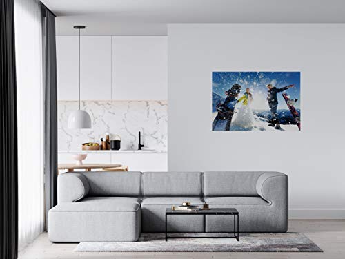 Panorama Alu 60x40cm - Tableau Décoration Murale - Accroche Facile - Photo Image Artistique Photographie