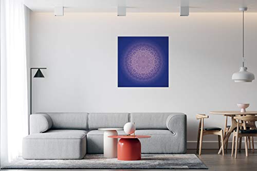 Panorama Alu 80x80cm - Tableau Décoration Murale - Accroche Facile - Photo Image Artistique Photographie