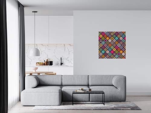 Panorama Alu 40x40cm - Tableau Décoration Murale - Accroche Facile - Photo Image Artistique Photographie