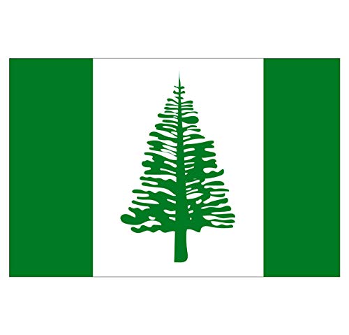 Panneau Rigide Format 15x10cm Drapeau de Pays Nation iles de Norfolk épaisseur 3mm