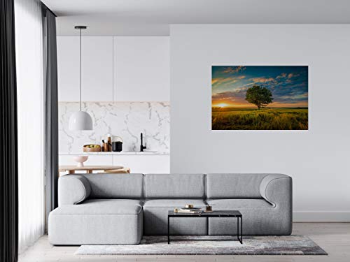 Panorama Alu 60x40cm - Tableau Décoration Murale - Accroche Facile - Photo Image Artistique Photographie