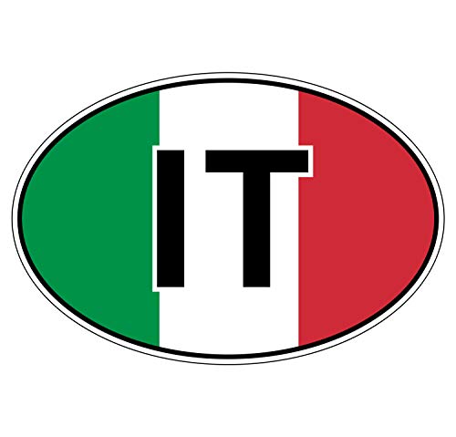 Panneau Rigide Automobile Italie 15x10cm découpe à la Forme épaisseur 3mm