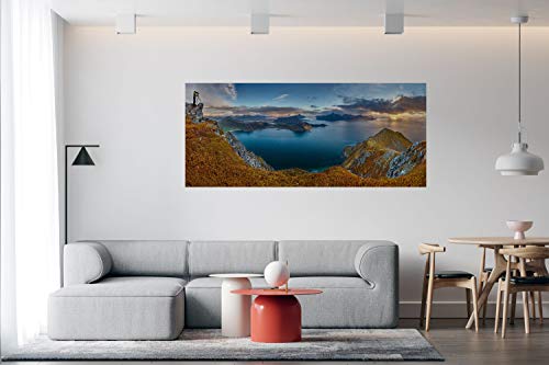Panorama Alu 60x90cm - Tableau Décoration Murale - Accroche Facile - Photo Image Artistique Photographie