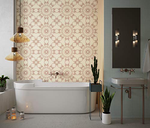 Lot de 20 Adhésif Carrelage - décoration de carreaux - 20 pièces plastifié en mat - Mosaïque style oriental modèle 4 - format 15x15cm par pièce