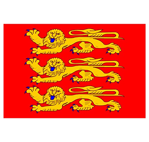 Supstick Autocollant Stickers Drapeau de département région française Haute-Normandie Format 18x12cm