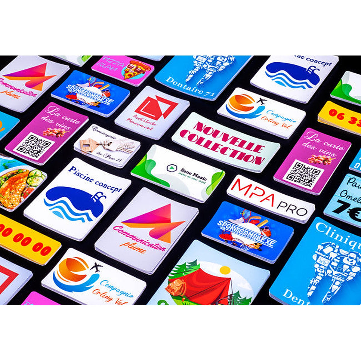 Sticker rectangle arrondi personnalisé | SupStick