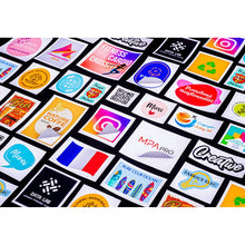Stickers découpe mi-chair personnalisés – Format sur mesure
