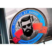 Sticker transparent vitrine – Vitrophanie personnalisée