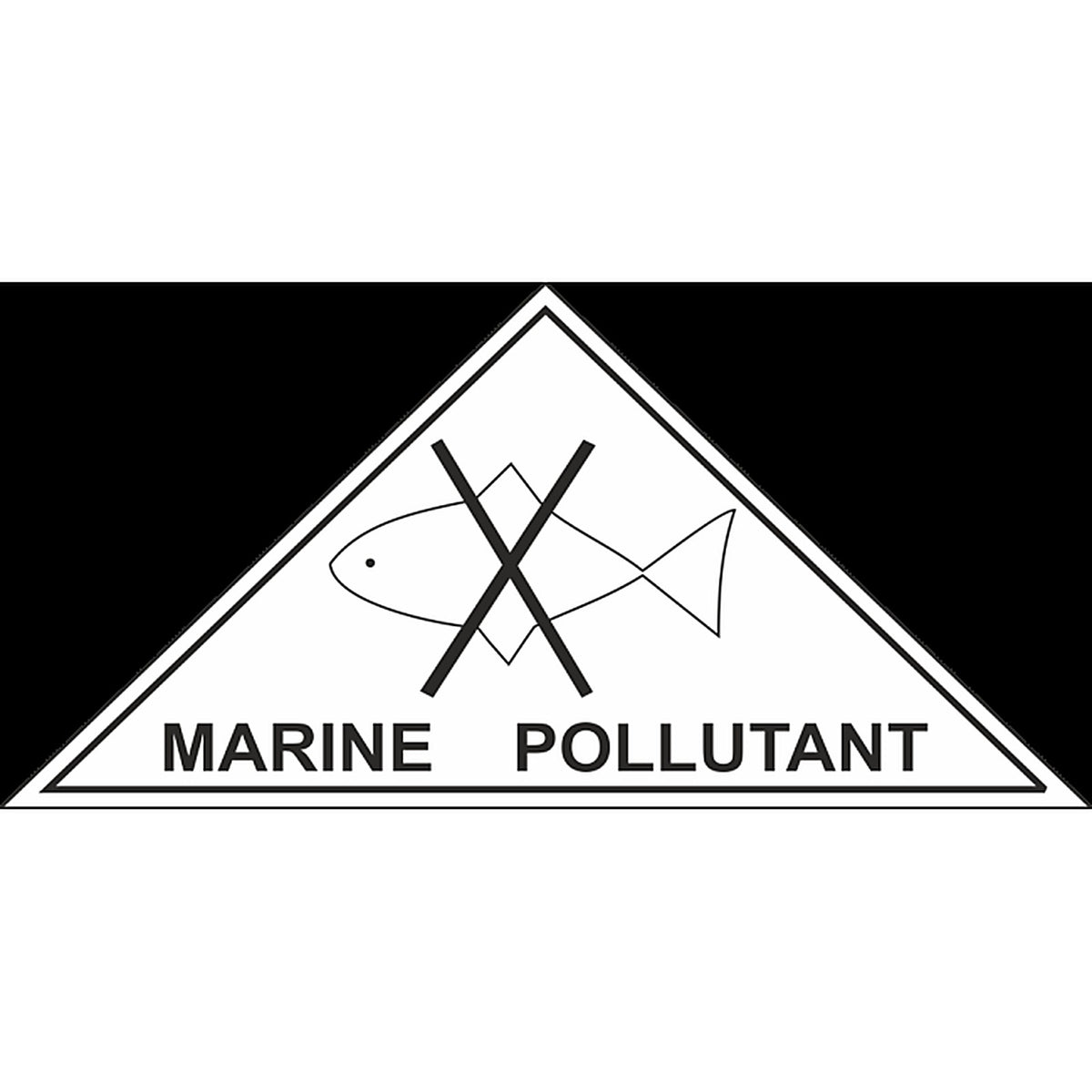 Sticker Transport Maritime Polluant Aquatique - Marquage IMDG
