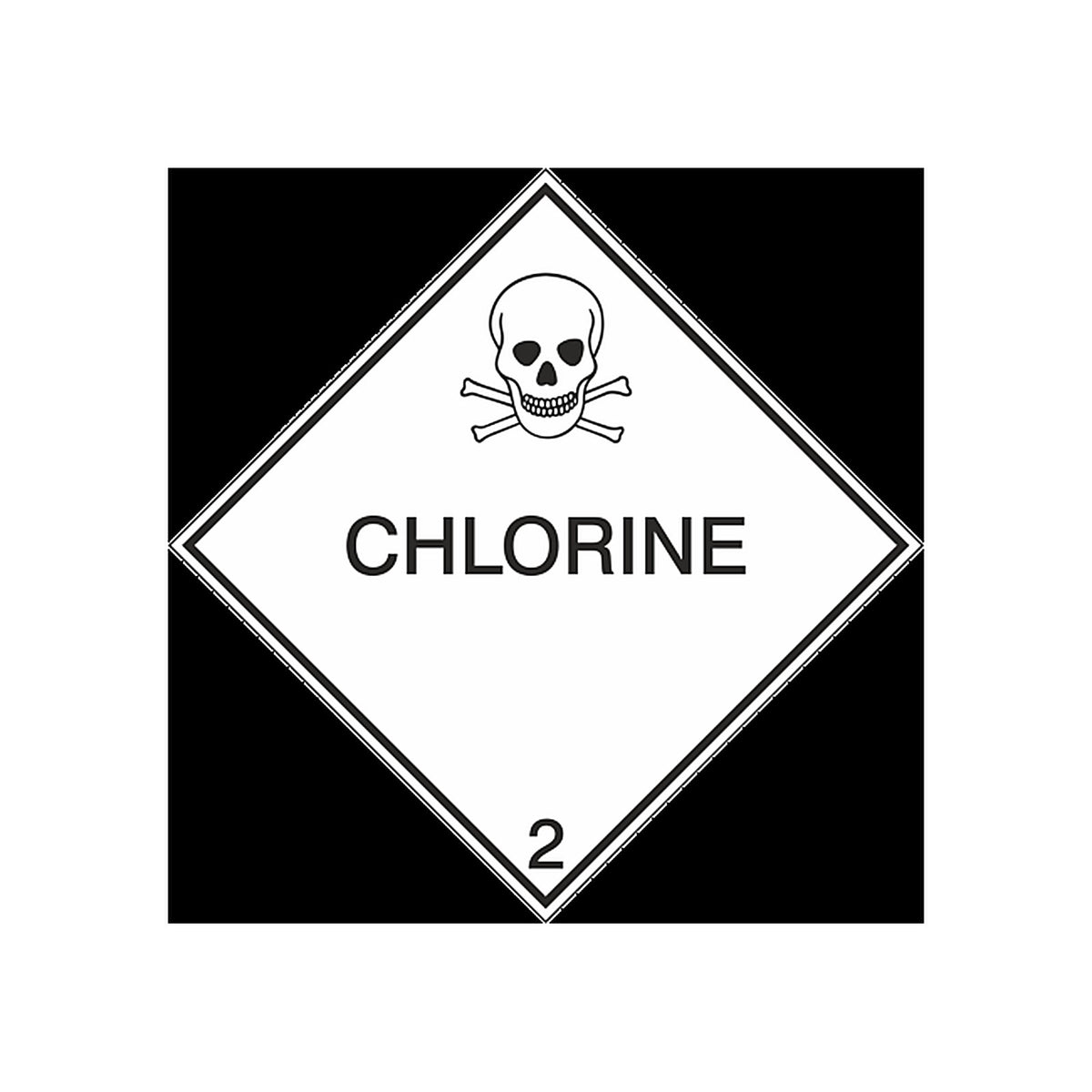 Sticker Transport Chlore - Signalétique Maritime