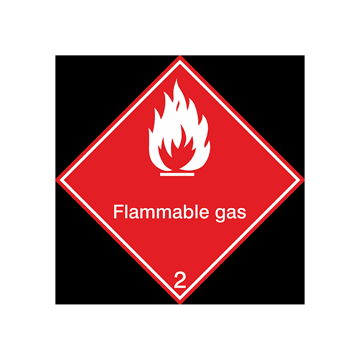 Étiquette Transport Maritime Gaz Combustibles