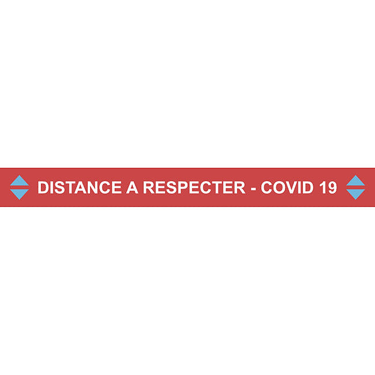 Bande de Distanciation Sociale COVID-19