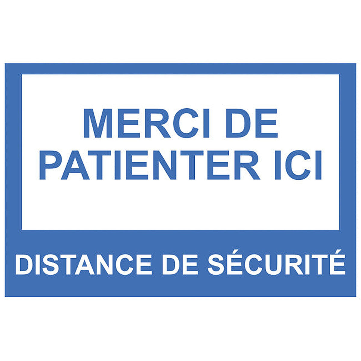 Sticker Distance de Sécurité - Signalétique COVID-19