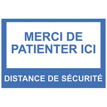 Sticker Distance de Sécurité - Signalétique COVID-19