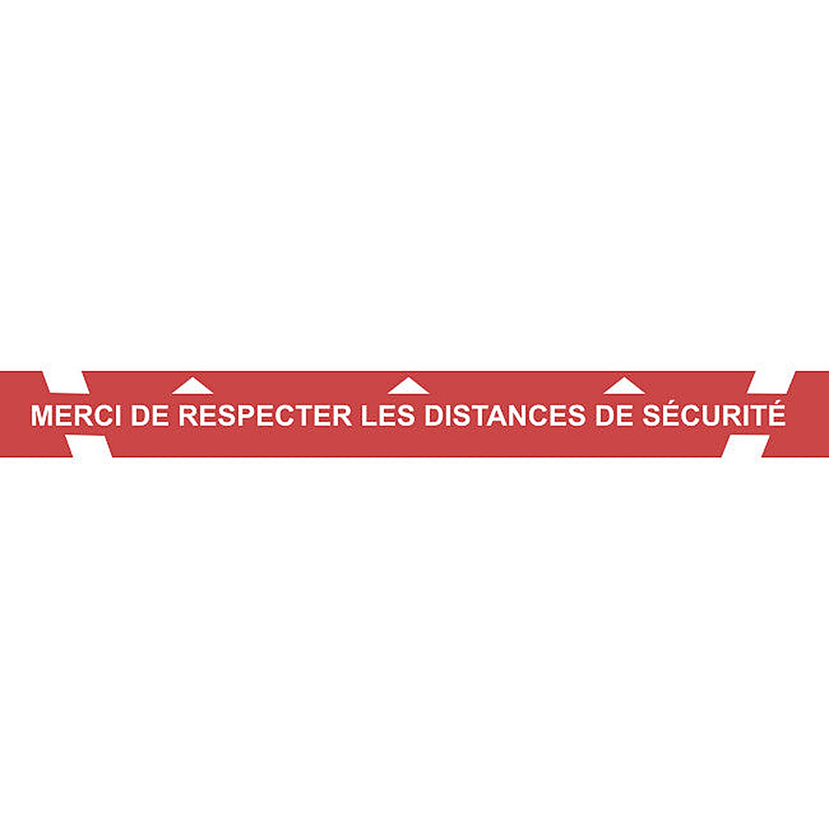 Bande adhésive distance de sécurité - COVID-19