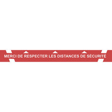 Bande adhésive distance de sécurité - COVID-19