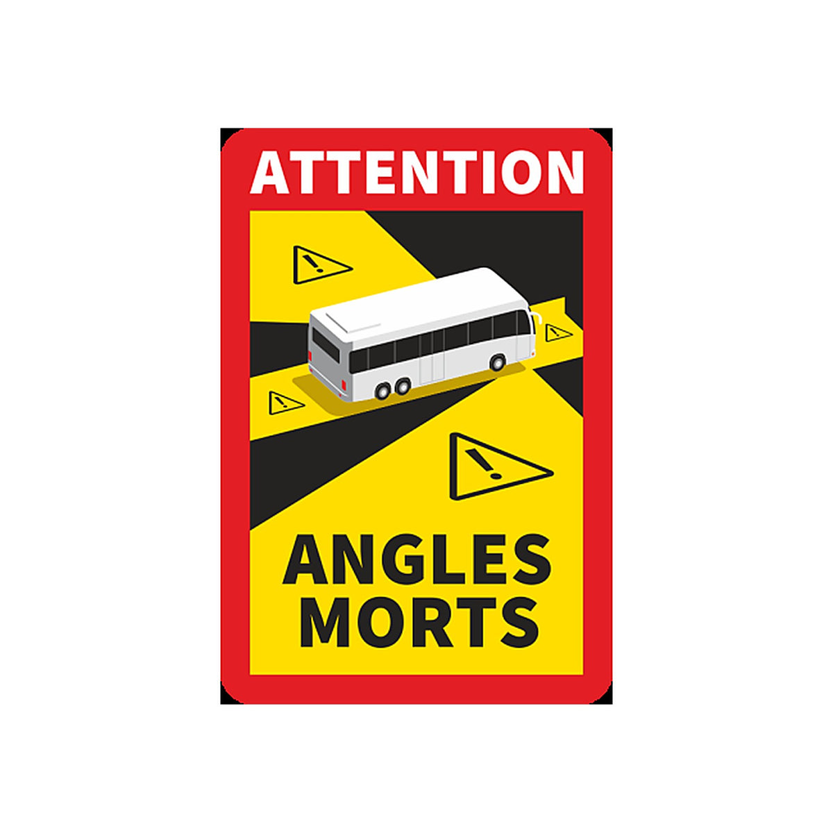 Sticker Signalisation Angles Morts Bus