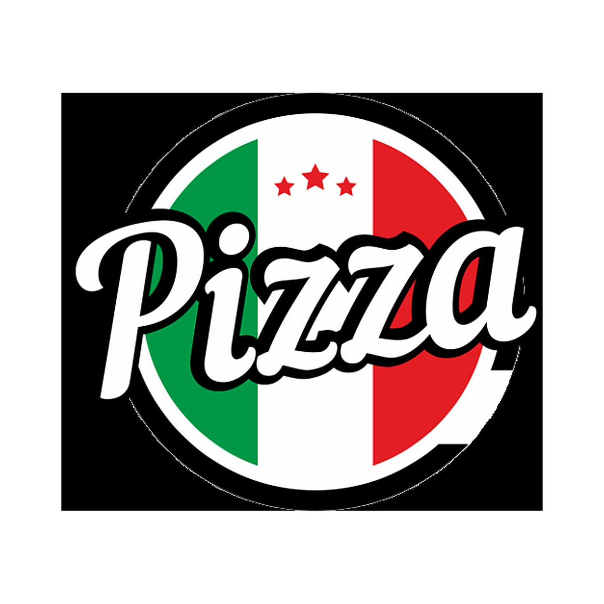 Sticker Logo Pizzeria – Autocollant Professionnel