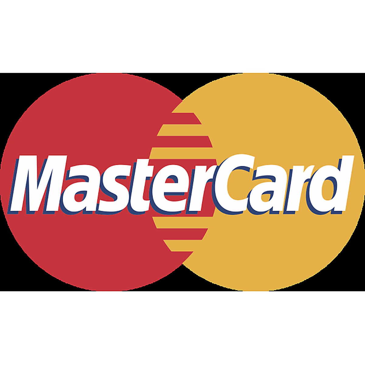 Sticker logo Mastercard pour signalétique commerciale
