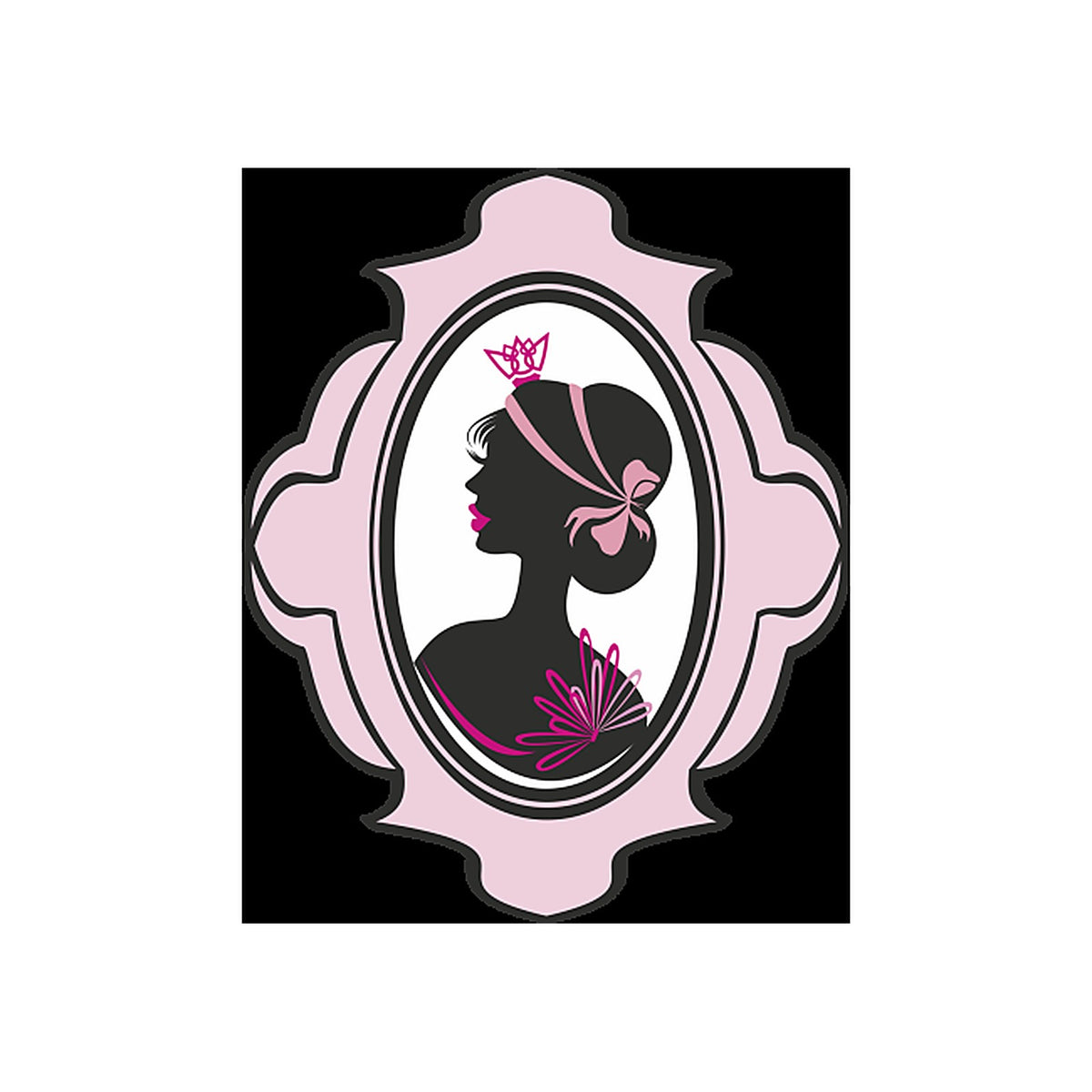 Sticker Couronne Fashion Femme – Décoration Élégante