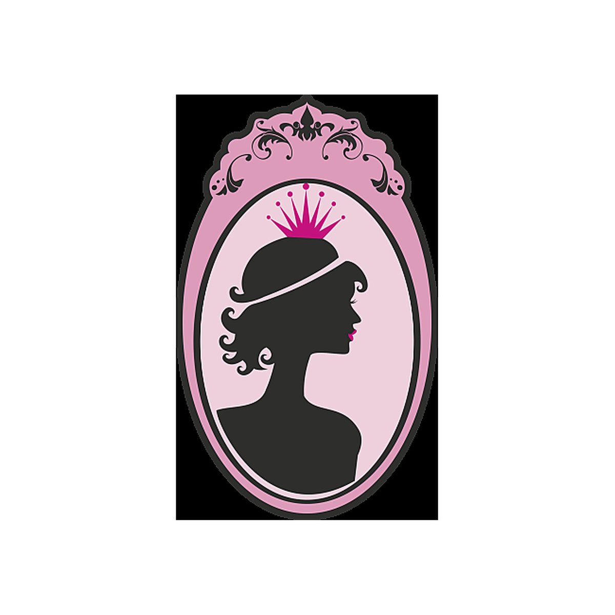 Sticker Motif Couronne Élégante pour Décoration