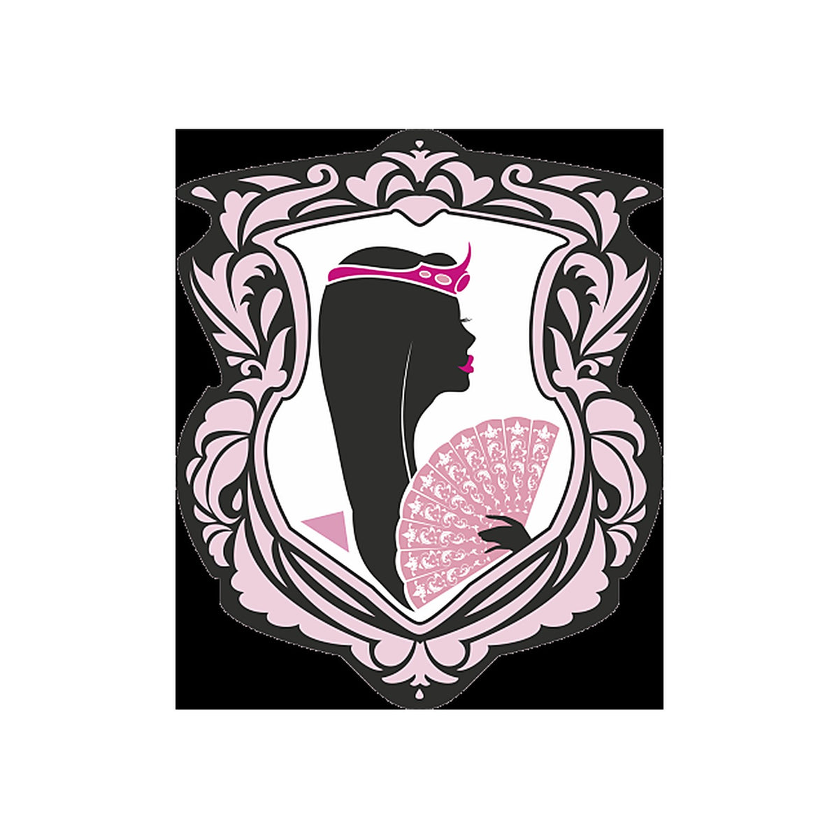 Sticker Couronne Fashion Femme - Autocollant Tendance