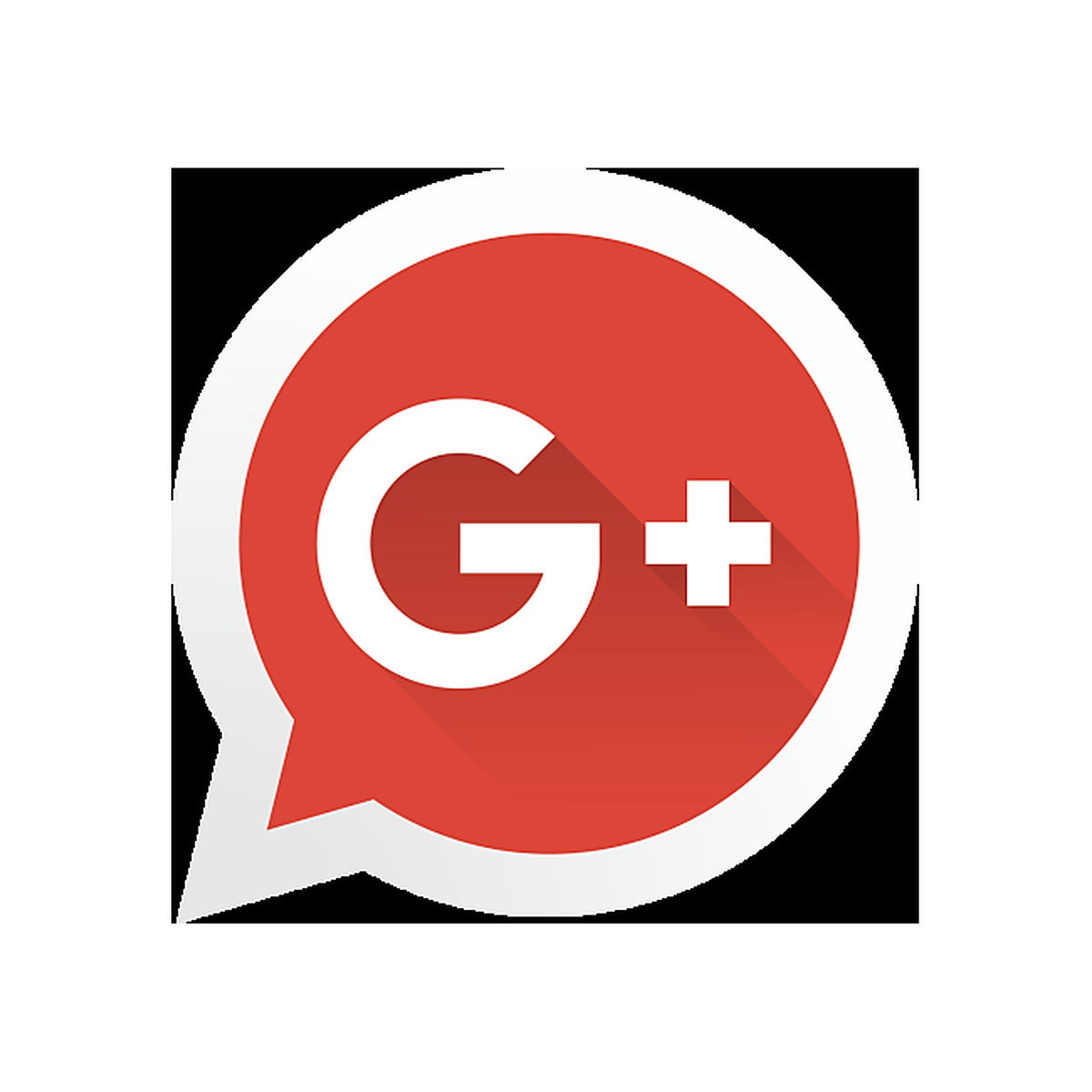 Sticker Logo Google Plus - Signalétique Réseaux Sociaux
