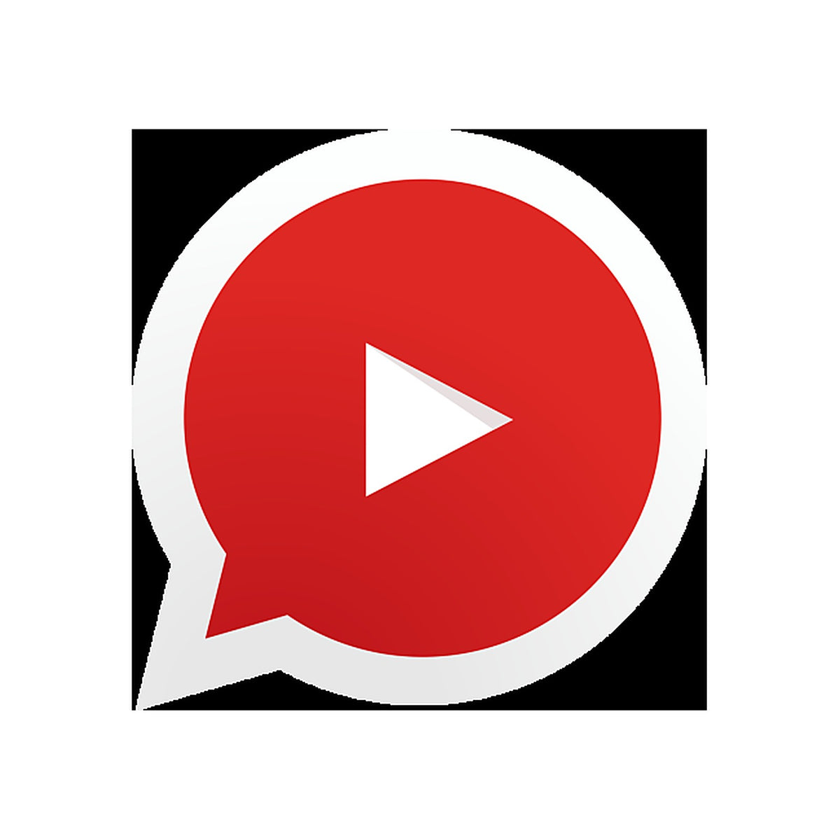 Sticker Logo YouTube – Signalétique Réseaux Sociaux
