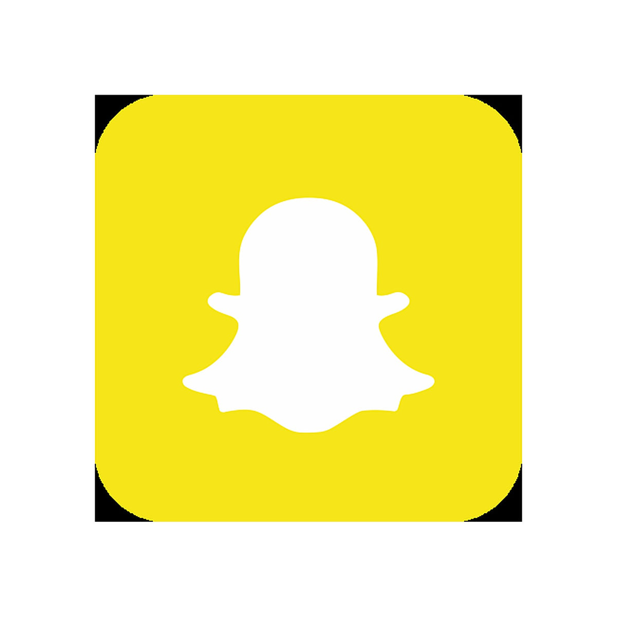 Sticker Logo Snapchat – Autocollant Réseau Social