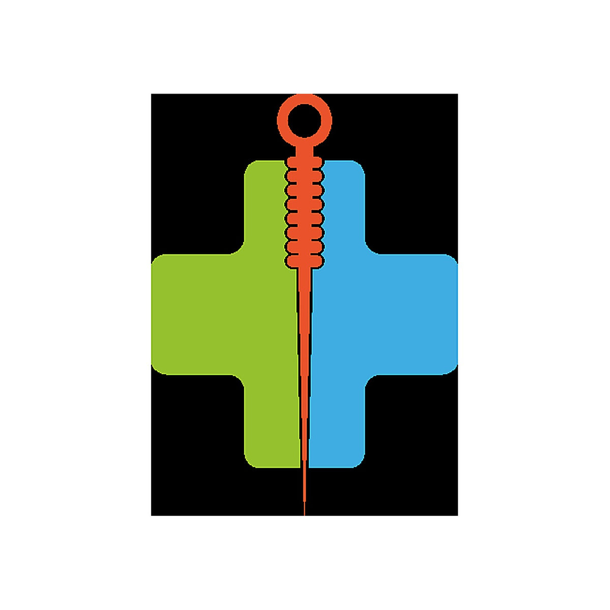 Sticker Logo Acupuncture Professionnel