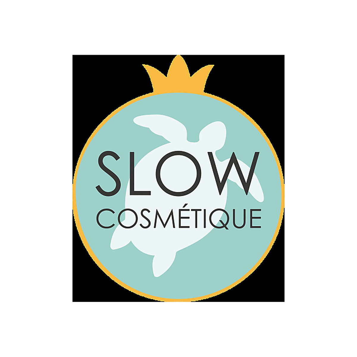 Sticker Logo Slow Cosmétique – Signalétique Boutique
