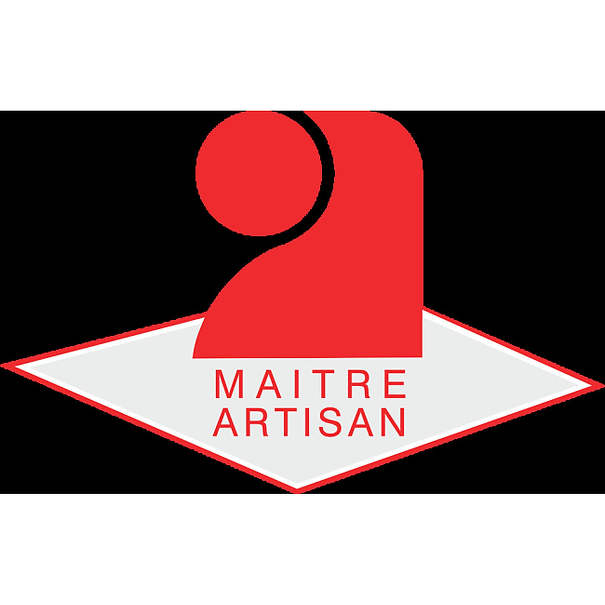 Sticker Logo Maître Artisan – Signalétique Professionnelle