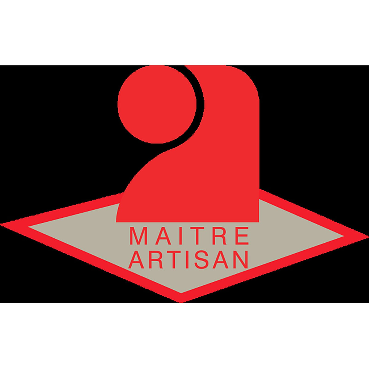 Sticker Logo Maître Artisan – Signalétique Professionnelle