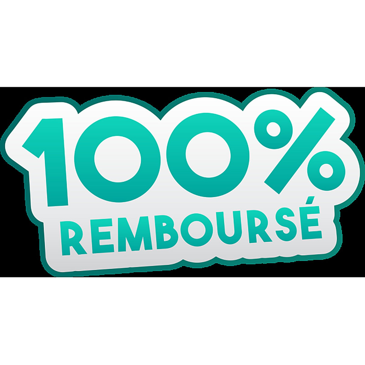 Sticker Promotionnel 100% Remboursé