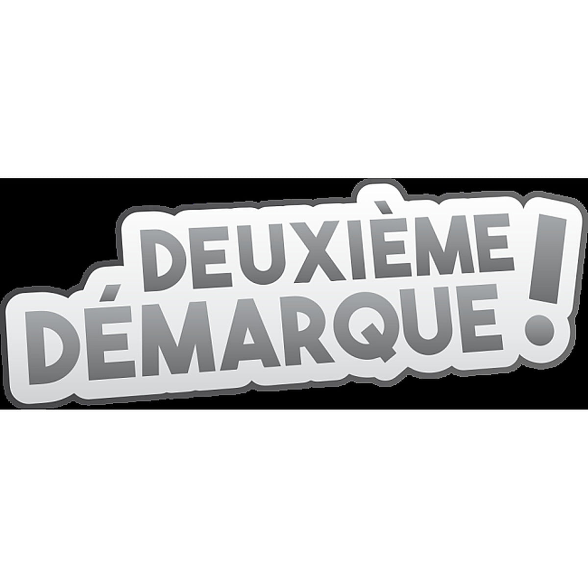 Sticker Soldes Deuxième Démarque