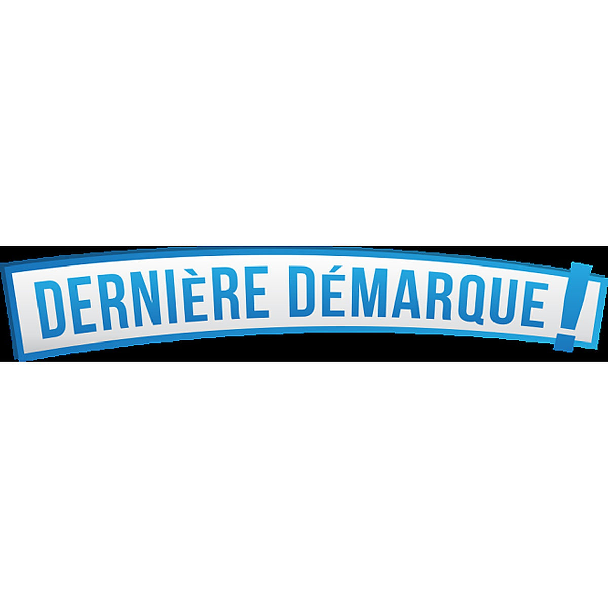 Sticker Soldes Dernière Démarque - Étiquette Promotionnelle