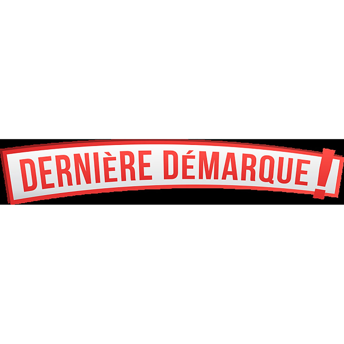 Sticker Soldes Dernière Démarque Promotionnel