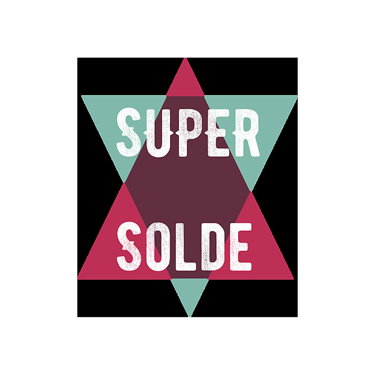 Sticker Super Soldes - Attire l'œil en magasin