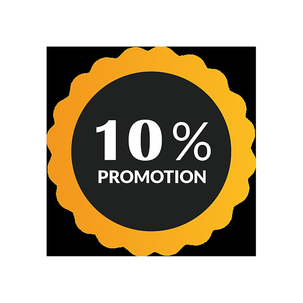 Sticker Soldes -10% | Signalétique Commerciale