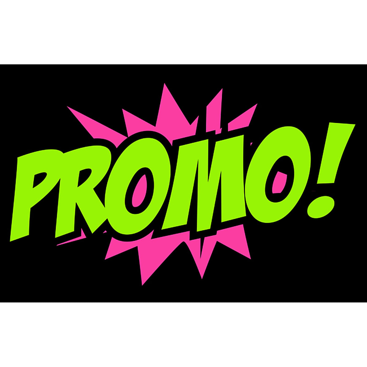 Sticker Soldes Promo Cosmic - Design Dynamique