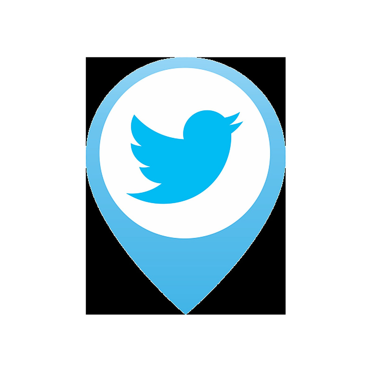 Sticker Logo Réseau Social – Autocollant Identité Digitale