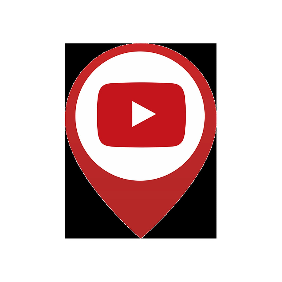 Sticker Logo YouTube – Signalétique Réseaux Sociaux