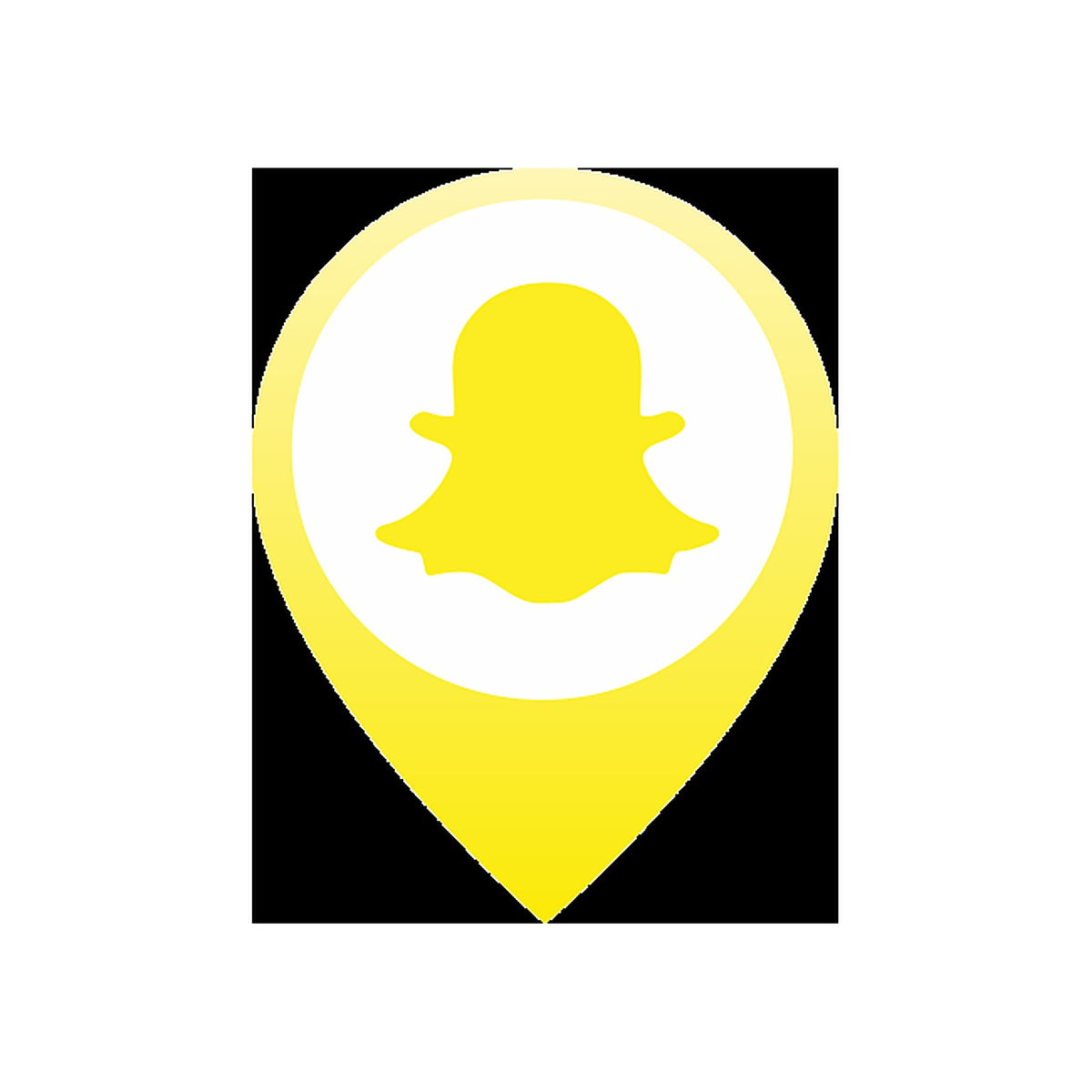 Sticker Logo Snapchat – Signalétique Réseaux Sociaux
