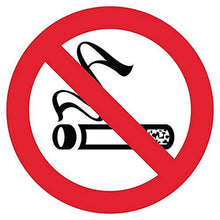 Autocollant Sticker Interdit de Fumer Diamètre 10x10cm