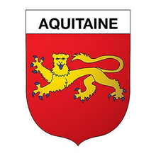 Supstick Autocollant Stickers Blason de région département Aquitaine Format 10x8cm